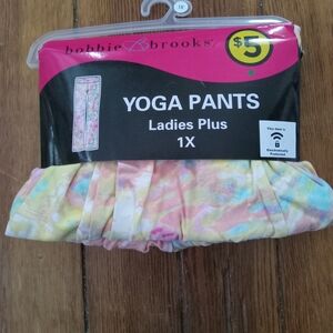 Bobbie Brooks Multicolor Womens Yoga Pants